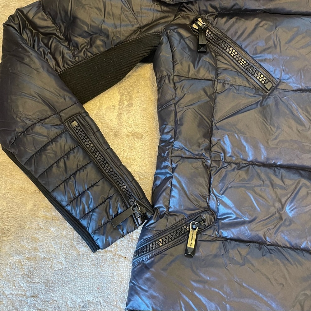 BCBGMAXAZRIA Women's Black Down Puffer Jacket - Size XS - Picture 8 of 16